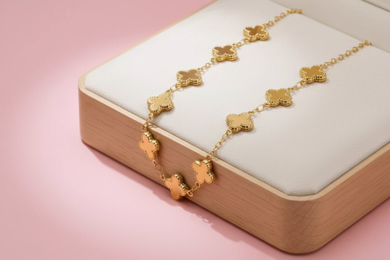 gold plated necklace 