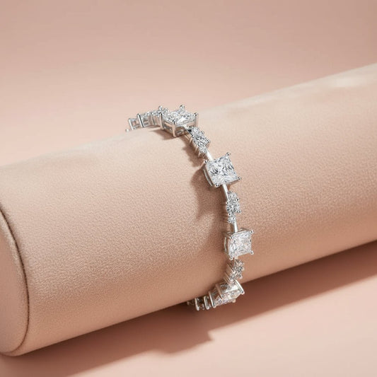Moissanite bracelet